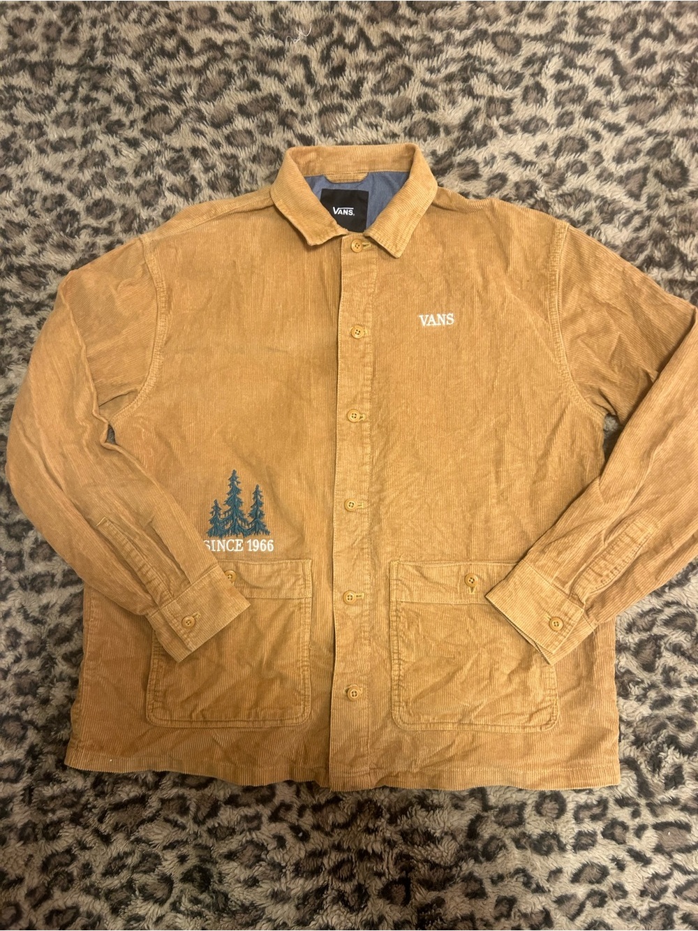 Vans Unisex Corduroy Button-Up Jacket